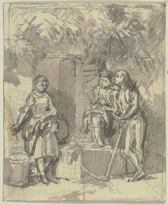 Study sheet; farmwoman