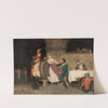 Resting soldiers in a tavern by Alcide Segoni