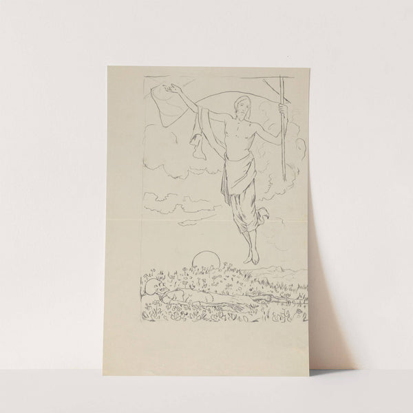 Resurrection (1908) by Hans Thoma