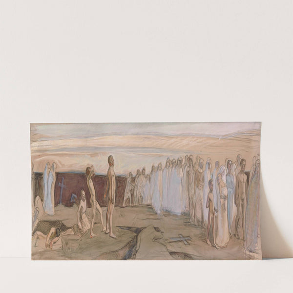 Resurrection (1906) by Magnus Enckell