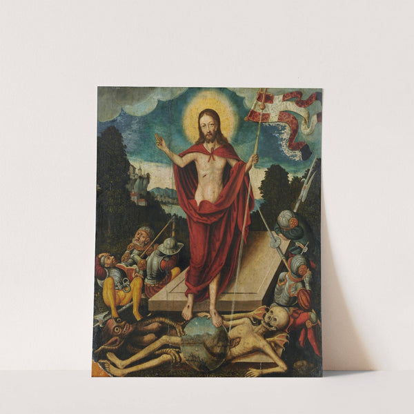Resurrection of Christ and the Triumph Over Death and Devil (1537) by Follower of Lucas Cranach the Elder