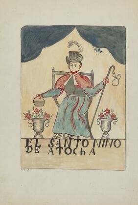 Retablo-Child’s Saint