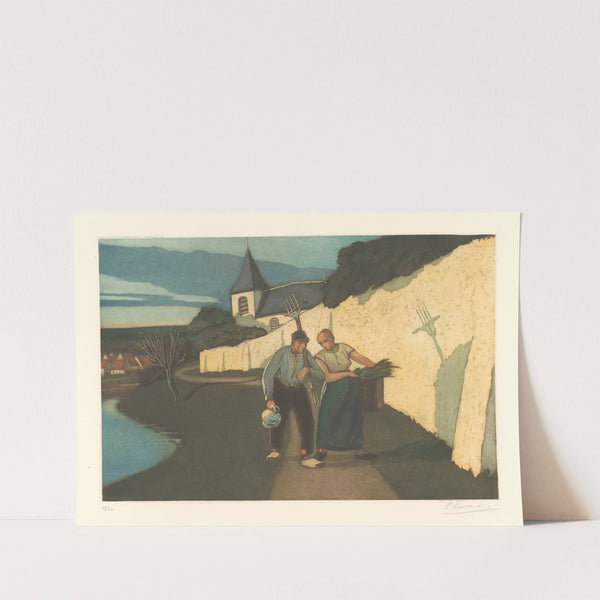 Retour des champs (20th Century) by Armand Apol