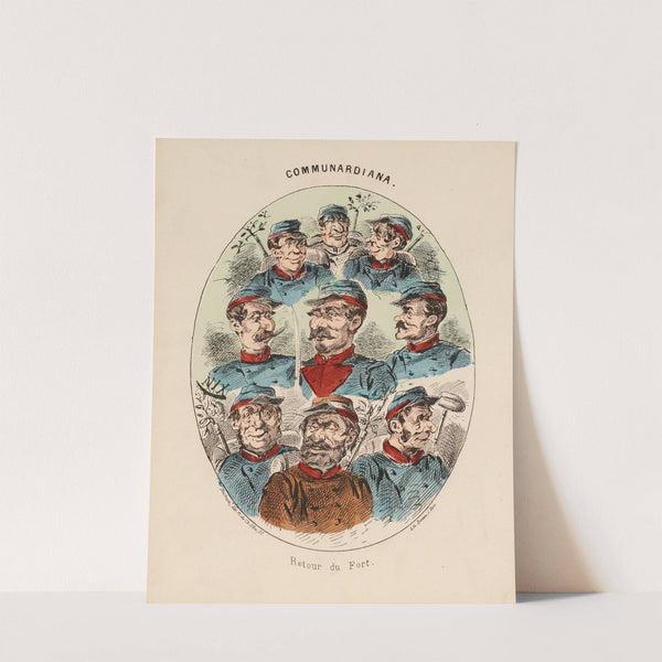 Retour du fort (1871) by Henri Demare