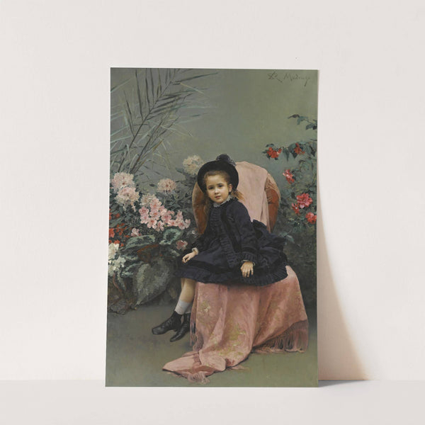 Retrato De Mercedes De Heeren (Portrait Of Mercedes De Heeren) by Raimundo de Madrazo y Garreta