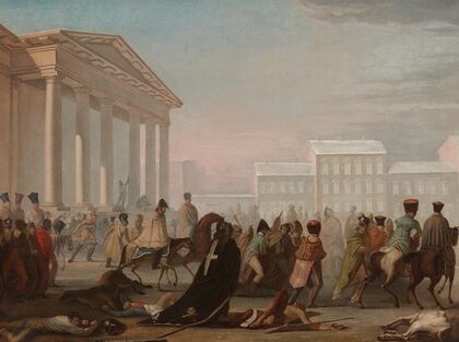 Retreat of Napoleon’s army — size preview