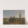 Return from the hunt by Paul Van der Vin