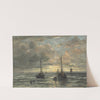 Return Of The Fishing Fleet by Hendrik Willem Mesdag
