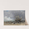 Return of the Terre-Neuvier (1875) by Eugène Boudin