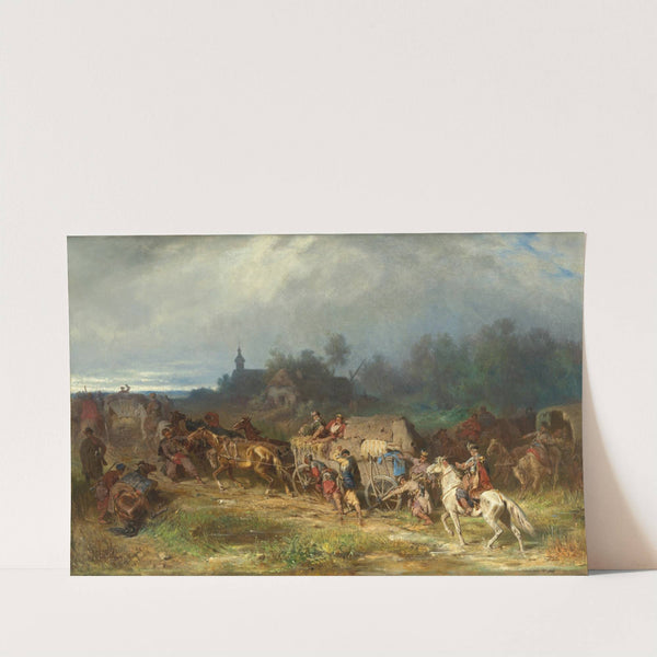 Returning Home, &#039;Patient Transport (Polish Camp)&#039; by Jozef Brandt