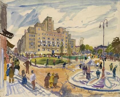 Reumannplatz 9; Amalienbad (1930)