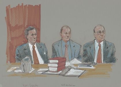 Rev. James Creech during his trial by the Nebraska Conference of the United Methodist Church for performing marriage ceremonies for same-sex couples