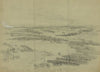 Review at Falmouth 1863. Infantry of the Army of the Potomac