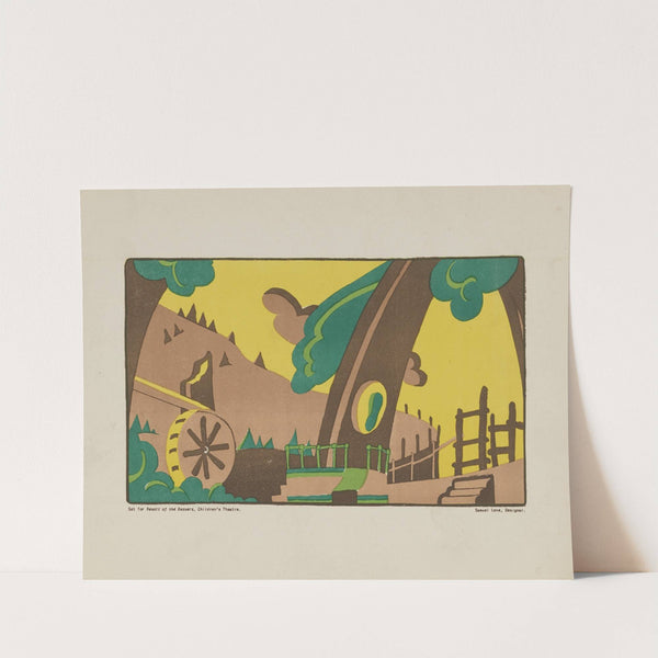 Revolt of the Beavers: Sketch no. 1, ‘Set’ (1934-1943) by Sam Leve