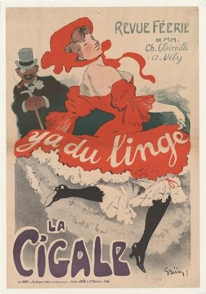 Revue féérie. Y a du linge. La Cigale (1904)