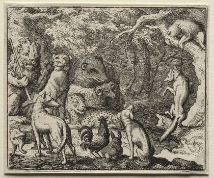 Reynard Asks Permission to Confess (1650–1675)