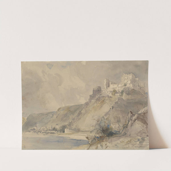 Rheinfels and St. Goar by William Callow