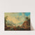 Rhenish river landscape with countryfolk by Franz Hochecker