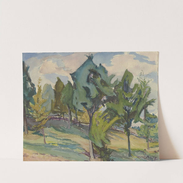 Rhön Mountains by Agnes Langenbeck-Zachariae