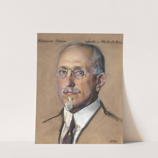 Richard Swann Lull, Director of Peabody Museum 1922- by William Sergeant Kendall
