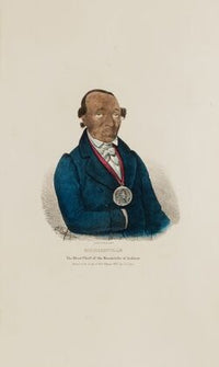 RICHARDVILLE; The Head Chief of the Miami Tribe of the Indians (1835)