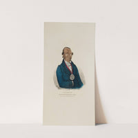RICHARDVILLE; The Head Chief of the Miami Tribe of the Indians (1835) by James Otto Lewis
