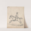 Rider Galloping to Left by Benjamin West