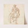Rider in a Tricorn Hat, Horse Walking towards Front by John Vanderbank