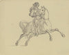 Rider on his horse