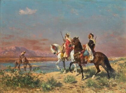 Riders In A Landscape
