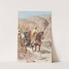 Riders on a rocky pass by Francesco Coleman
