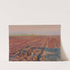 Ridge at sunset (Ploughed field at sunset) (1913) by Józef Rapacki