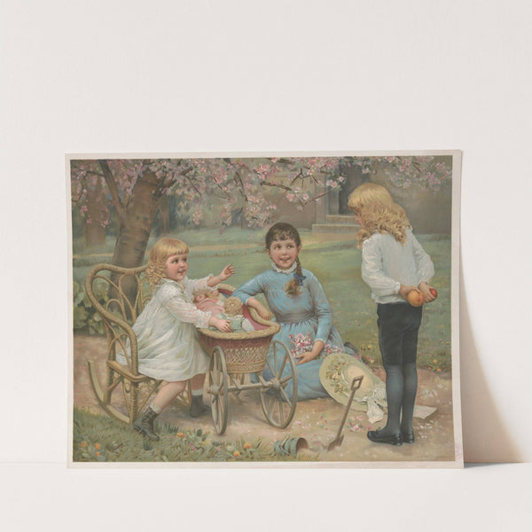 Right or left (1890) by Ida Waugh