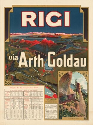 Rigi via Arth-Goldau (1904)