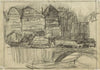 Rijtje huizen