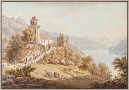 Rimenberg on the Lake Brientz Switzerland (1915-1945)