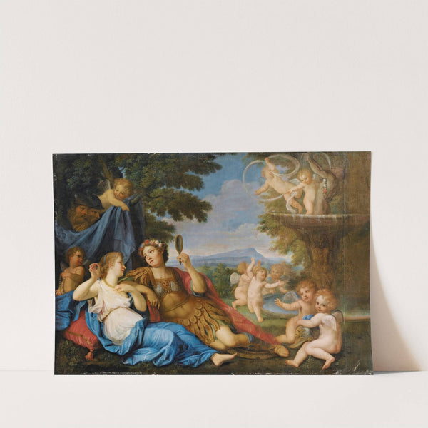 Rinaldo And Armida by Circle of Francesco Albani 