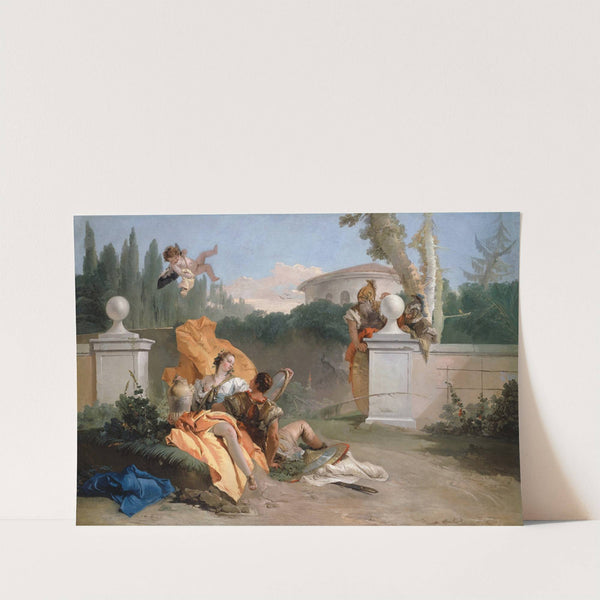 Rinaldo and Armida in Her Garden (1742) by Giovanni Battista Tiepolo