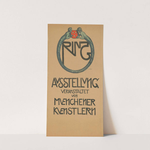 Ring. Ausstellung Münchner Künstler (1897) by Angelo Jank
