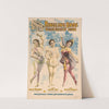 Ringling Bros. World’s greatest shows. Millie Turnour…Jessie Leon…Nettie Carroll…Three specially famous lady aerialistic stars (1900) by Courier Litho. Co.