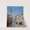 Rio Di San Barnaba, Venice by Martin Rico y Ortega