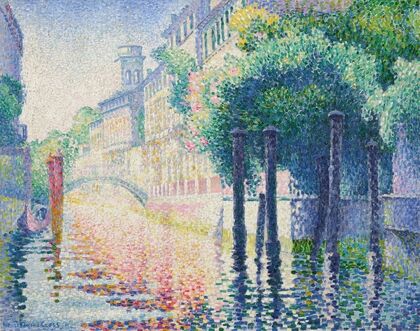Rio San Trovaso, Venise (1904)