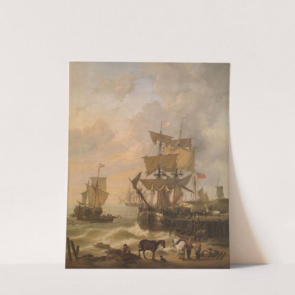 Rising Tide by Charles Louis Verboeckhoven