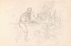 Riss av figurscene (1860)