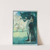 Ritter und Dame (Sir Lancelot und Guinevere) (1902) by Wilhelm List