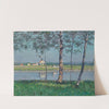 Rive de la Seine au Petit-Gennevilliers (circa 1888) by Gustave Caillebotte