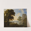 River Bank with Ancient Ruins by Pierre Patel the elder