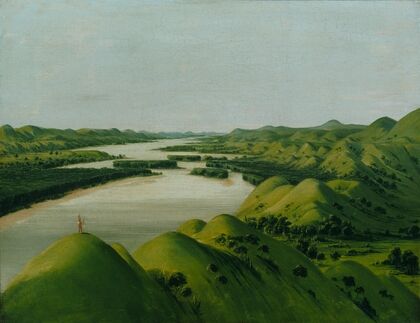 River Bluffs, 1320 Miles Above St. Louis