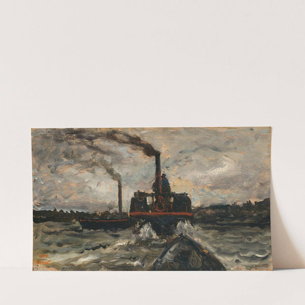 River Boat (c. 1860) by Charles François Daubigny