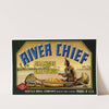 River Chief Oranges and Grapefruit Label (1930-1950)